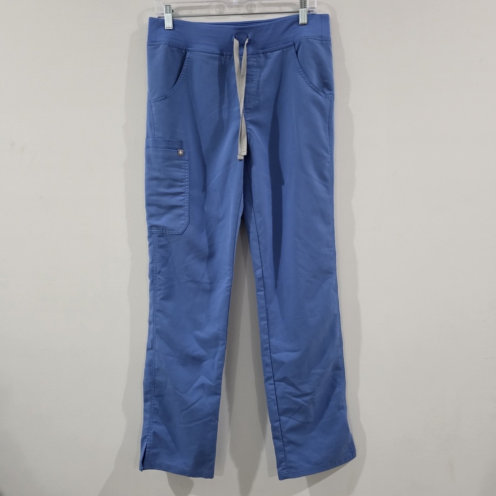Figs Mens Kade Scrub Pants Size Small Blue Nurse Medical Work Wear